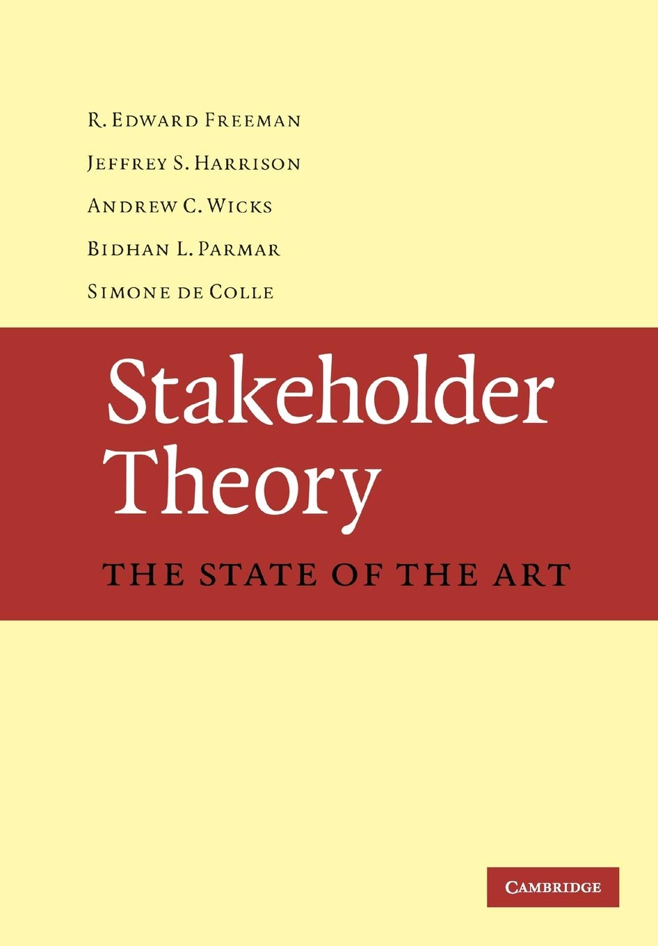 Stakeholder Theory: The State of the Art,Used