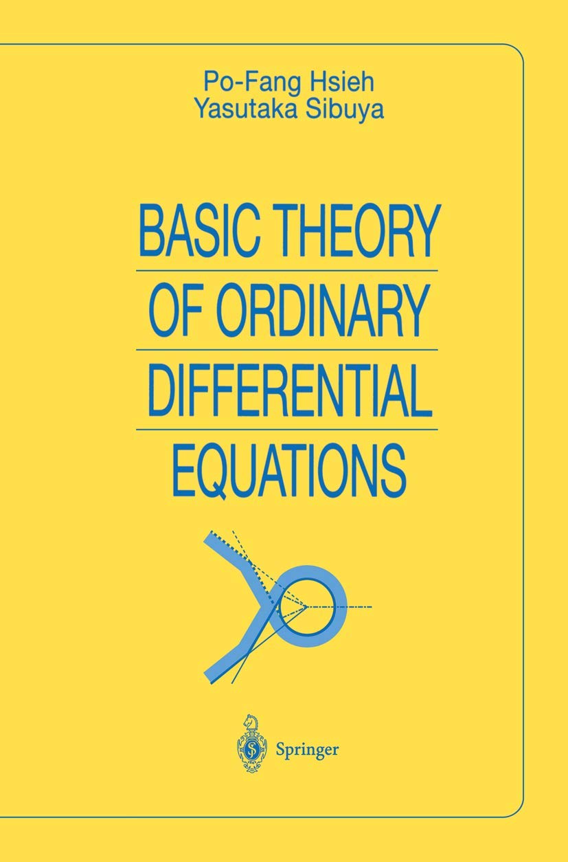 Basic Theory Of Ordinary Differential Equations (Universitext),Used