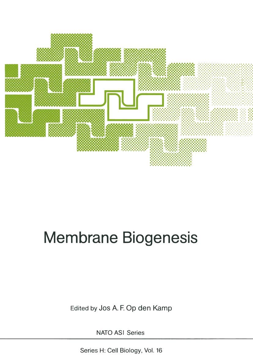 Membrane Biogenesis (Nato ASI Subseries H:, 16),Used