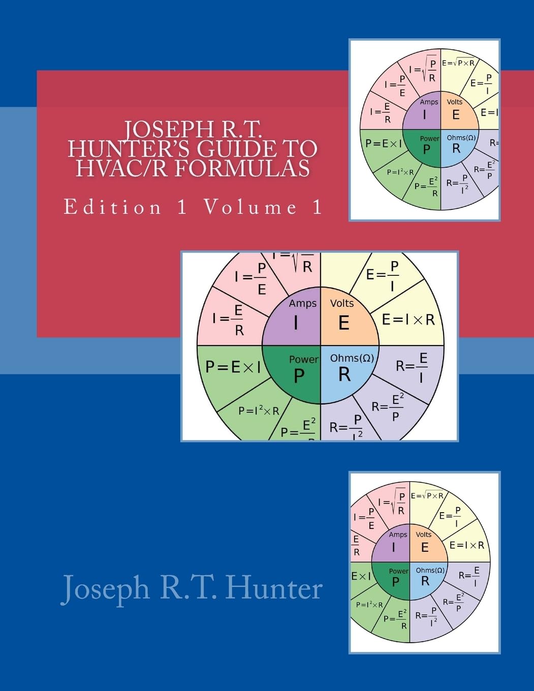 Joseph R.T. Hunter'S Guide To Hvacr Formulas Book,Used