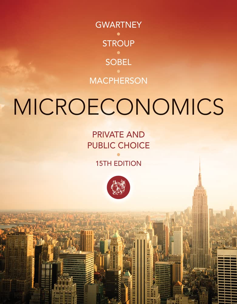 Microeconomics: Private and Public Choice,Used