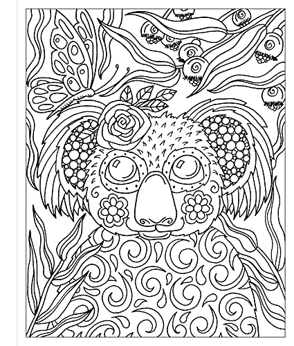 Zendoodle Coloring: Cuddly Koalas: Adorable Marsupials to Color and Display,Used
