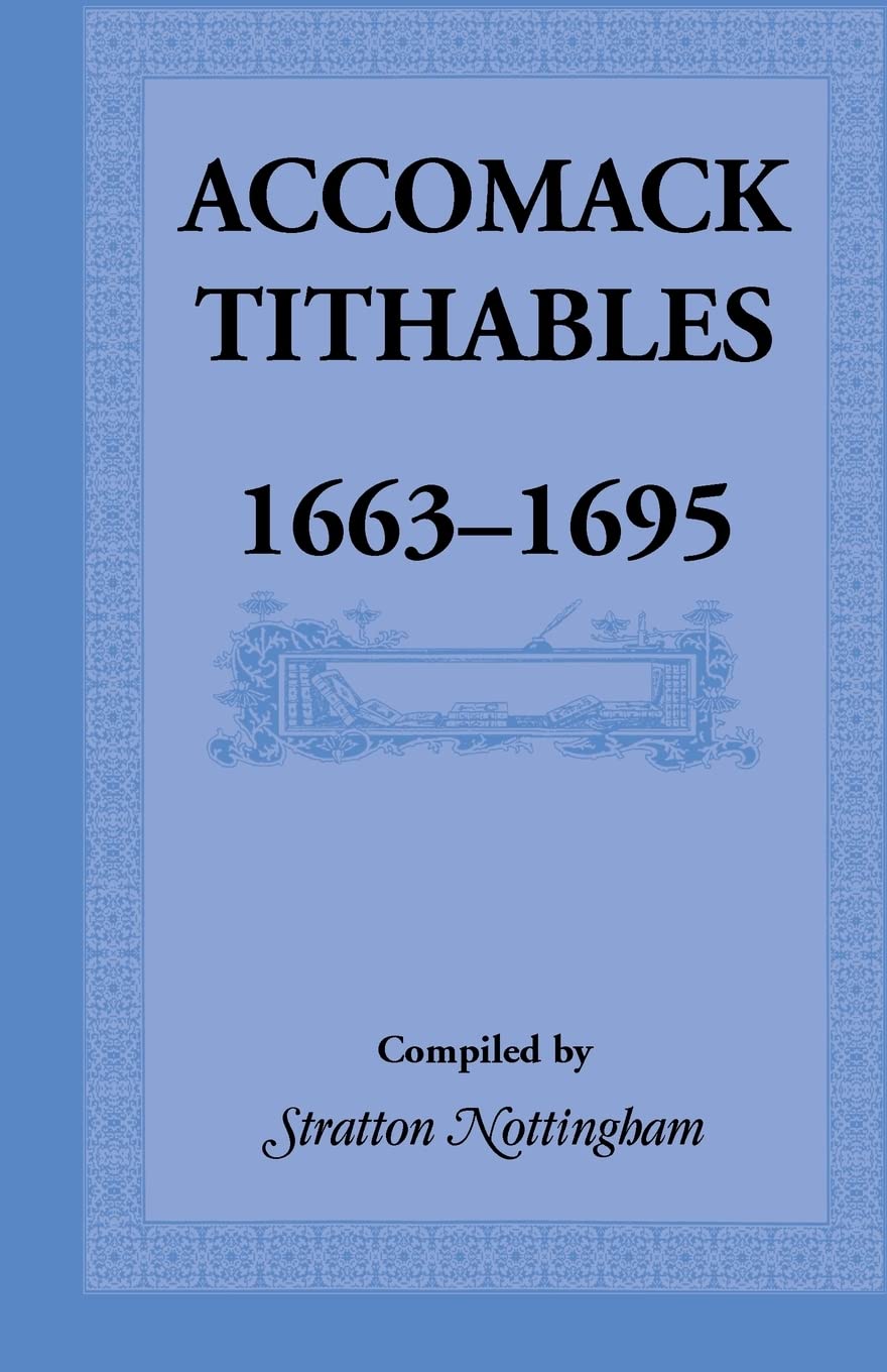 Accomack Tithables, 16631695,Used