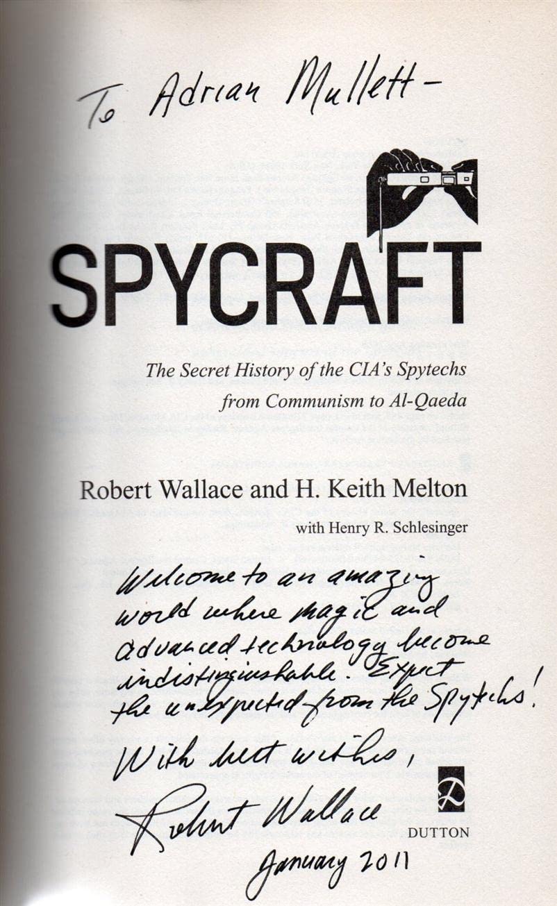 Spycraft: The Secret History Of The Cia'S Spytechs, From Communism To Alqaeda,New
