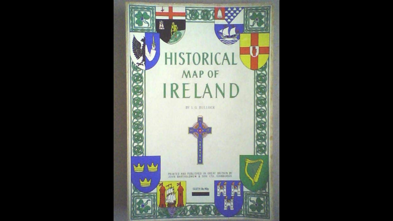 Historical map of Ireland,Used