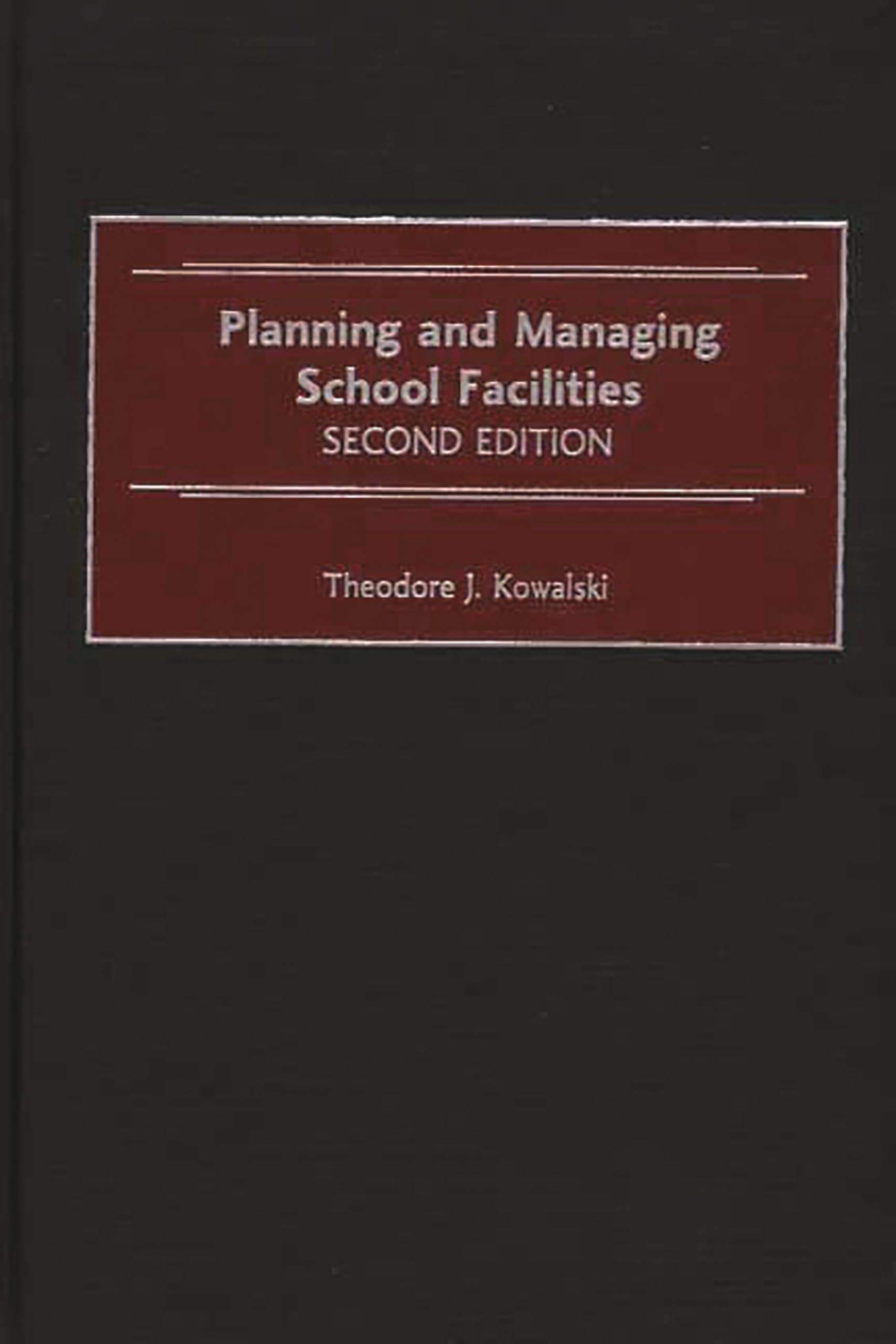 Planning and Managing School Facilities,Used