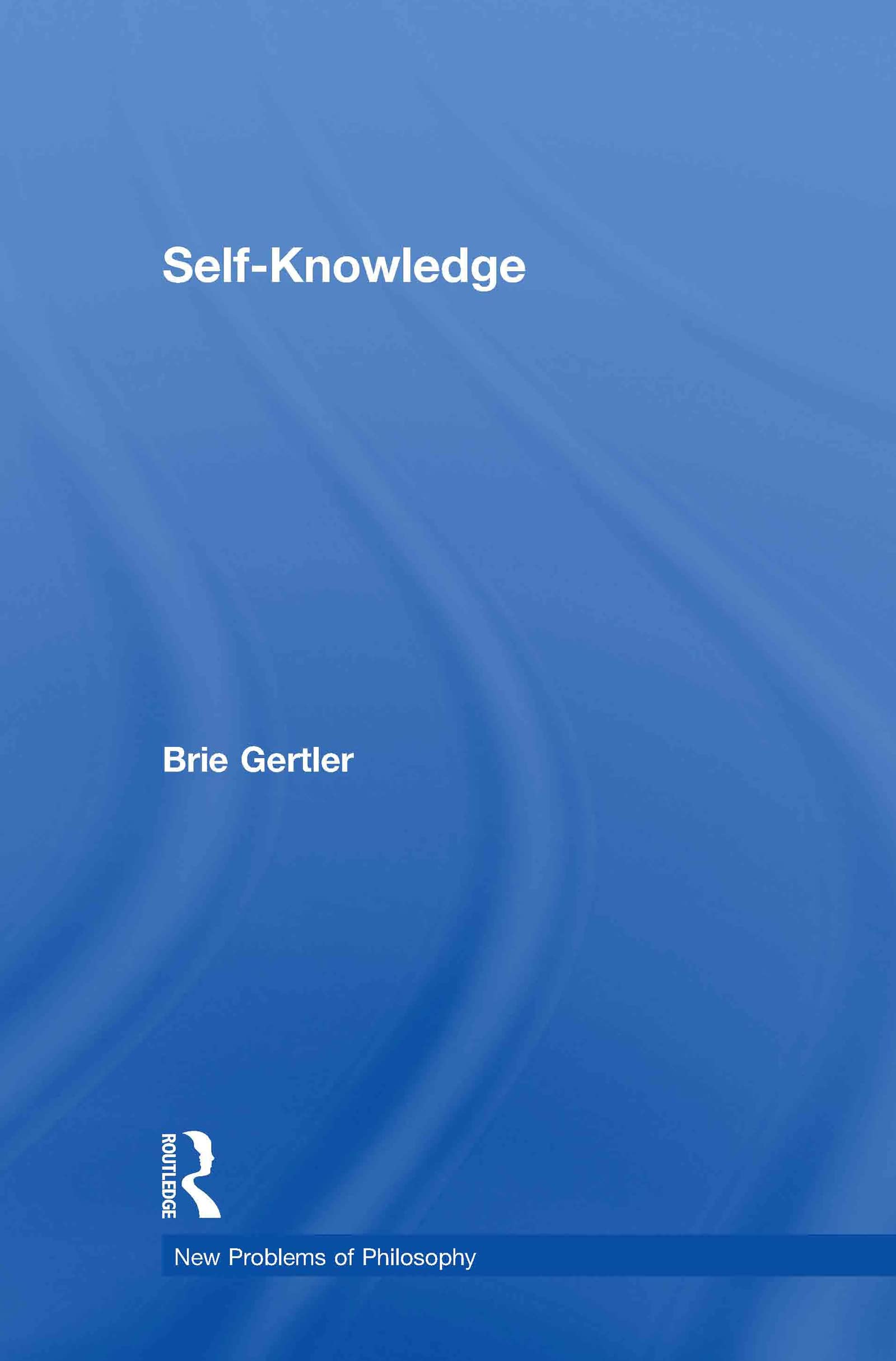 Selfknowledge (New Problems Of Philosophy)
