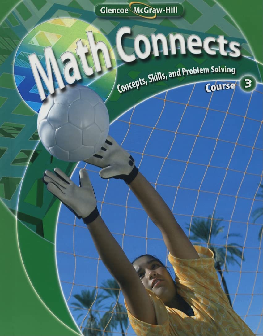 Math Connects: Course 3: Concepts, Skills, and Problems Solving,Used