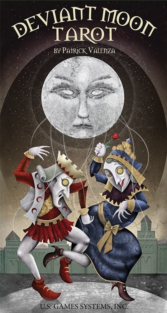 Deviant Moon Tarot Deck: 78Card Surreal Tarot for Divination, Shadow Work & Dream Journaling,New
