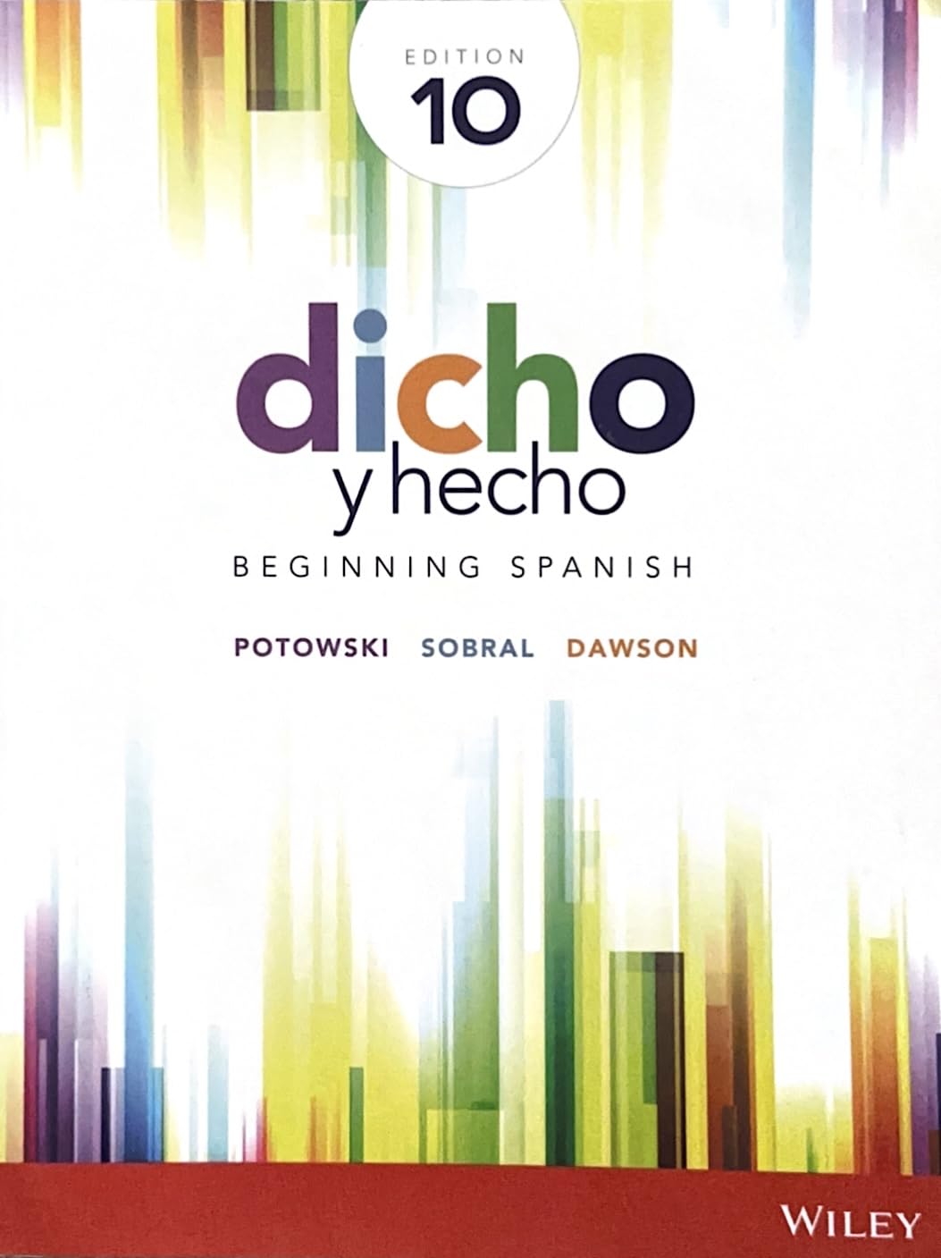 Dicho y hecho: Beginning Spanish (Spanish Edition)  Standalone book,Used