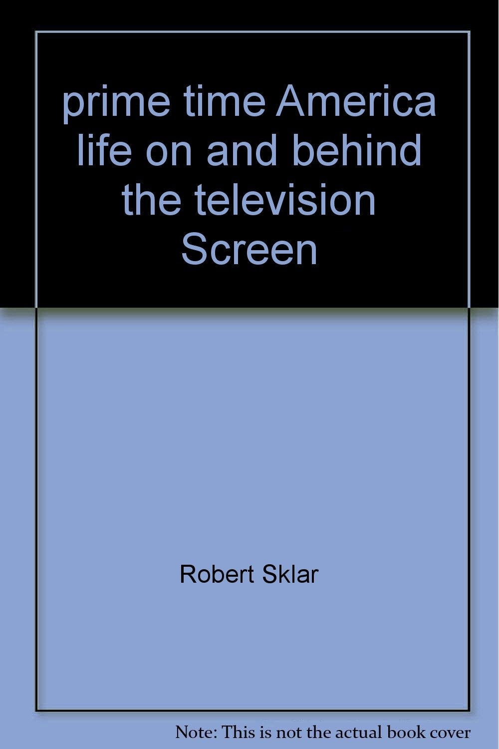 Primetime America: Life on and behind the television screen,Used