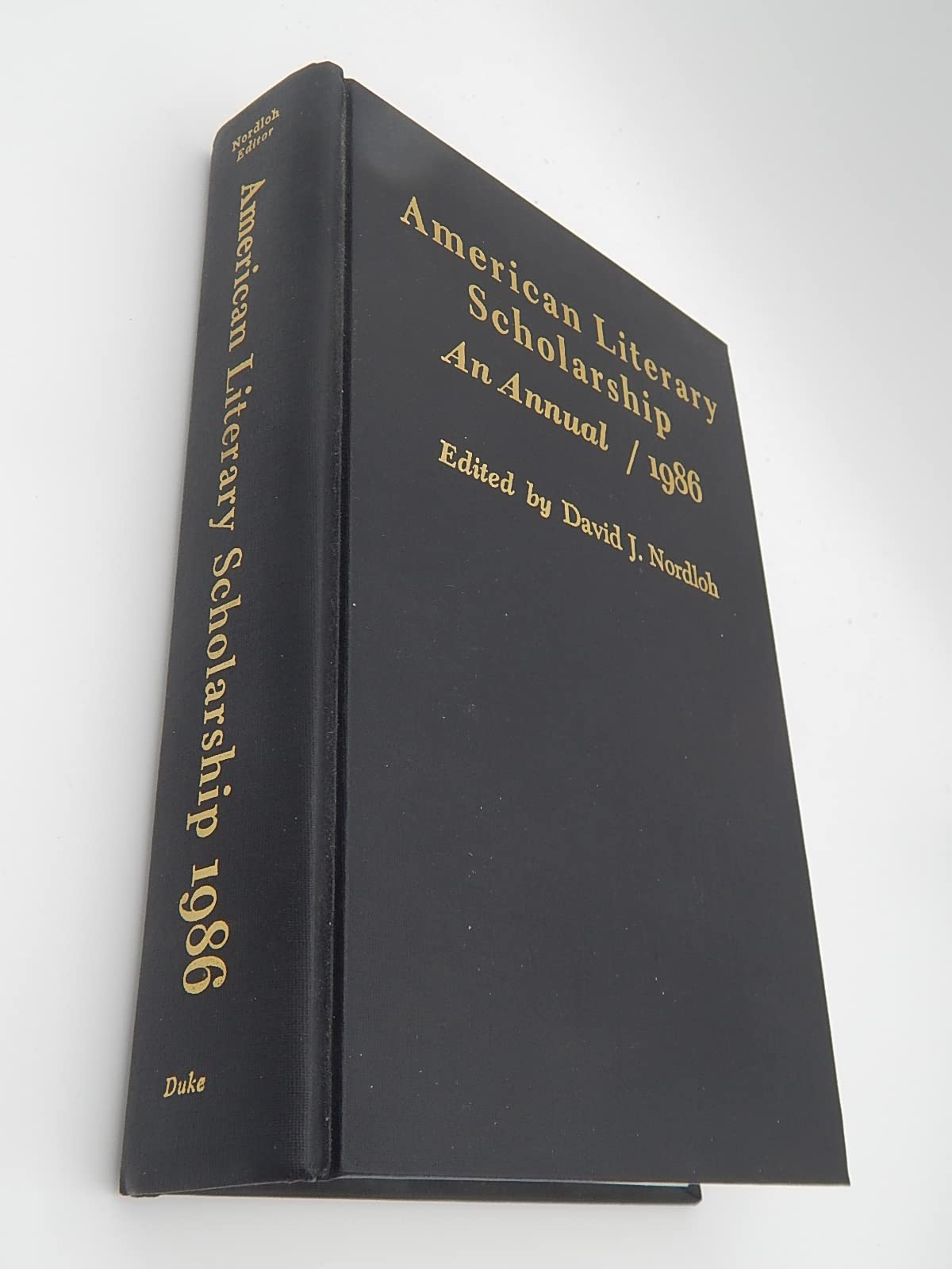 1986 (American Literary Scholarship),Used