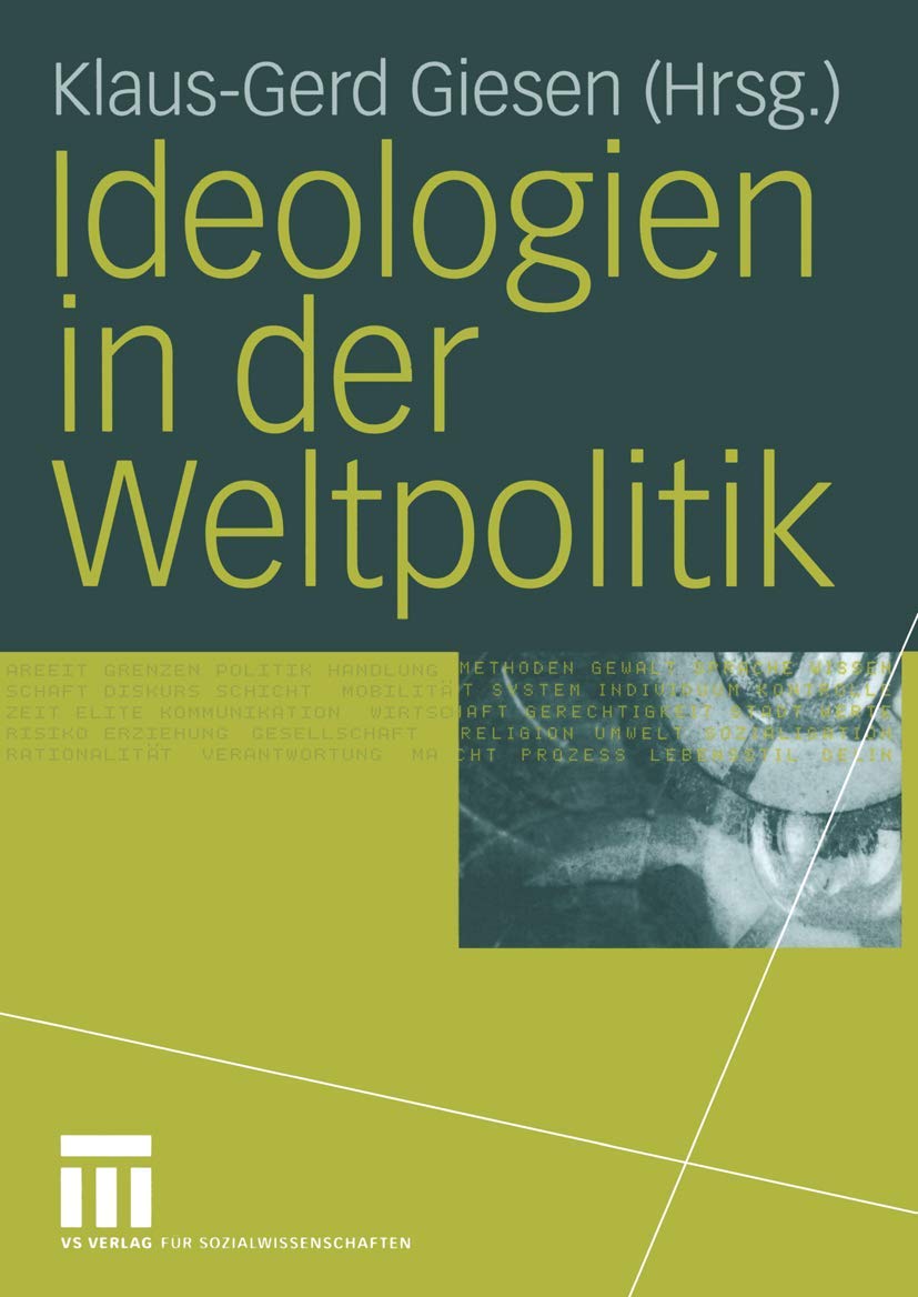 Ideologien in der Weltpolitik (German Edition),Used