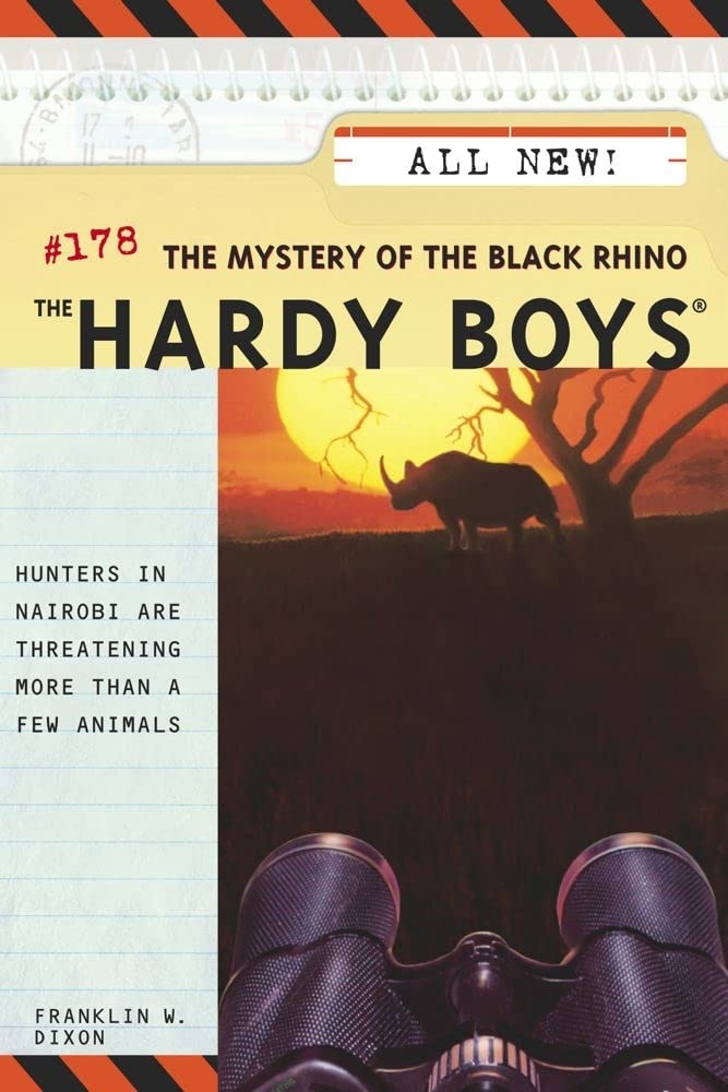 The Mystery Of The Black Rhino (The Hardy Boys #178),New