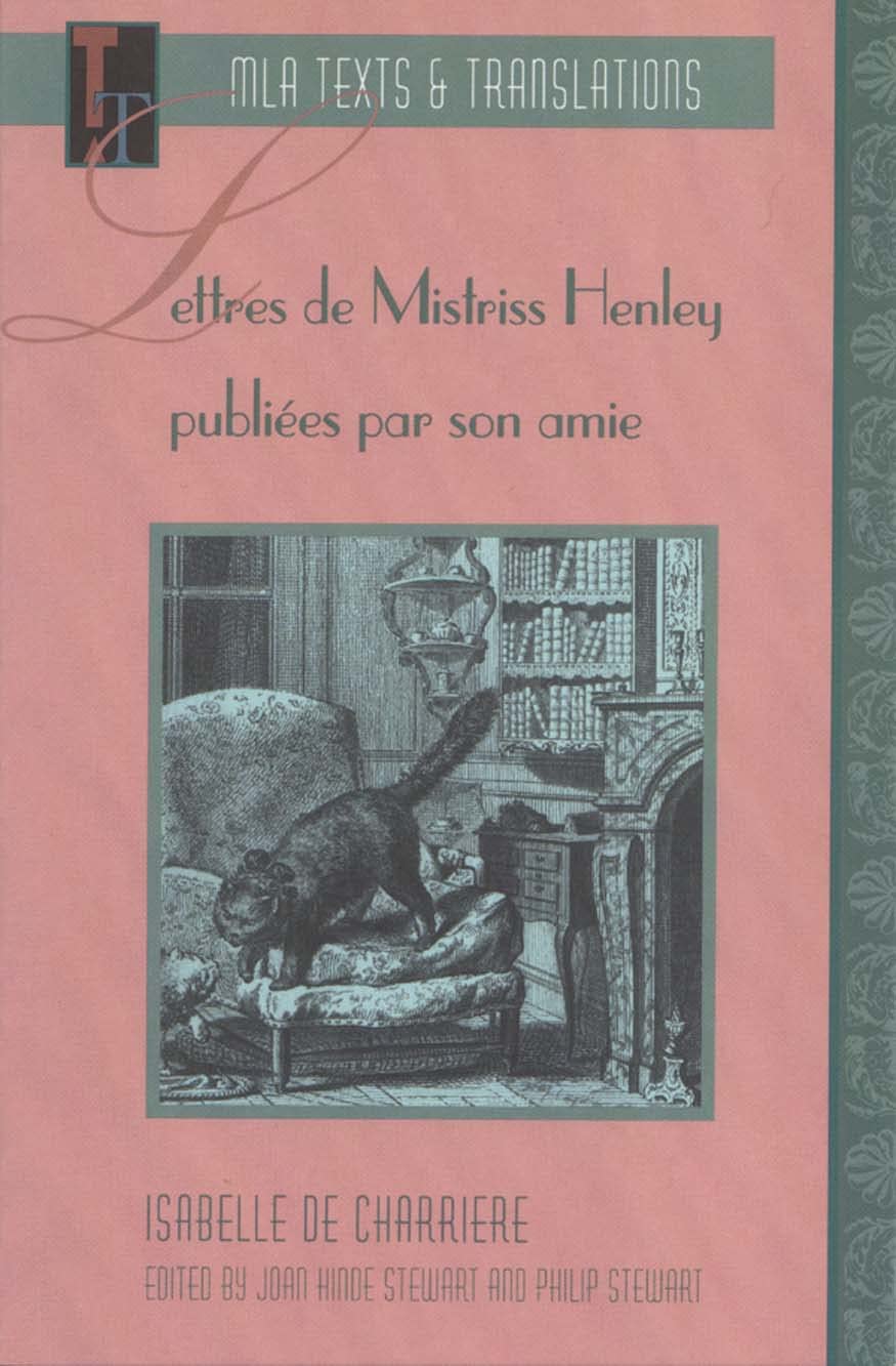 Lettres de Mistriss Henley (Texts & Translations) (MLA Texts and Translations),Used