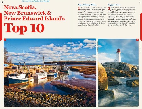 Nova Scotia, New Brunswick & Prince Edward Island 3 (Lonely Planet),Used