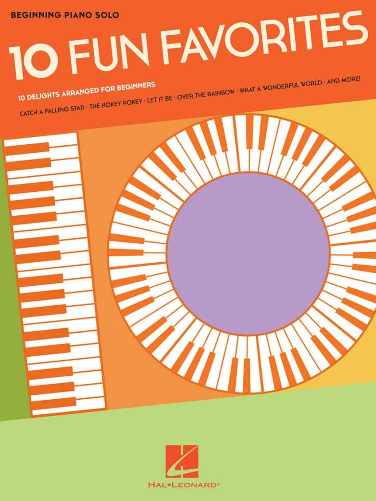 10 Fun Favorites (Beginning Piano Solo Songbook),Used