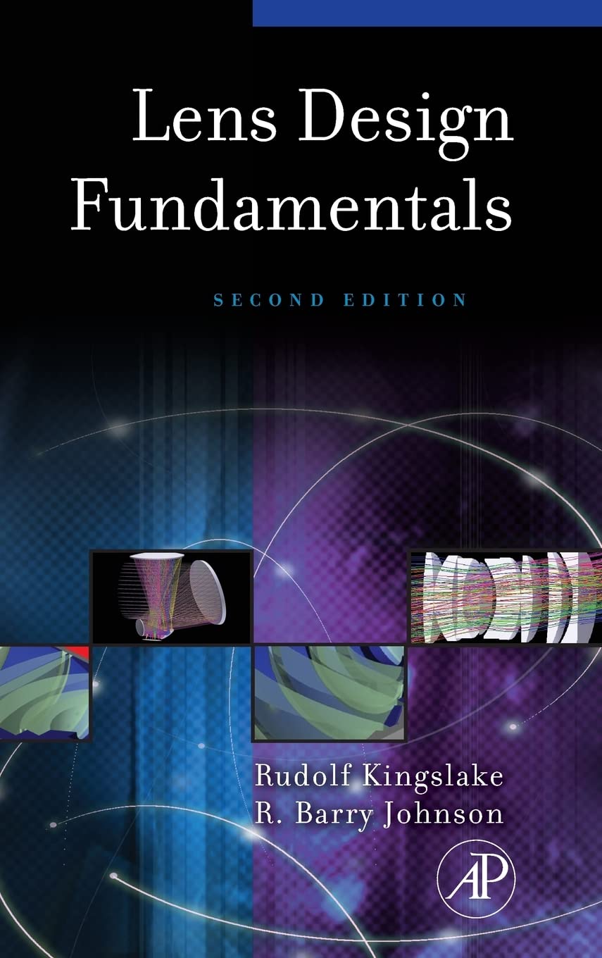 Lens Design Fundamentals,New