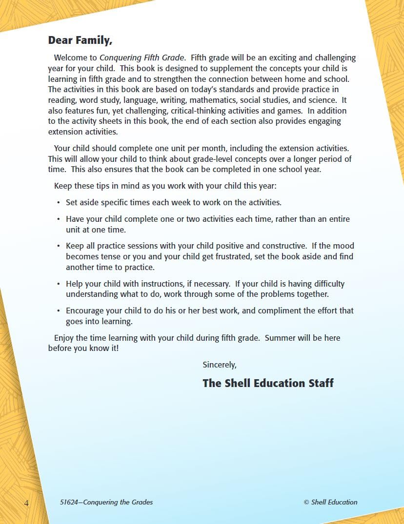 Conquering Fifth Grade (Conquering the Grades),Used
