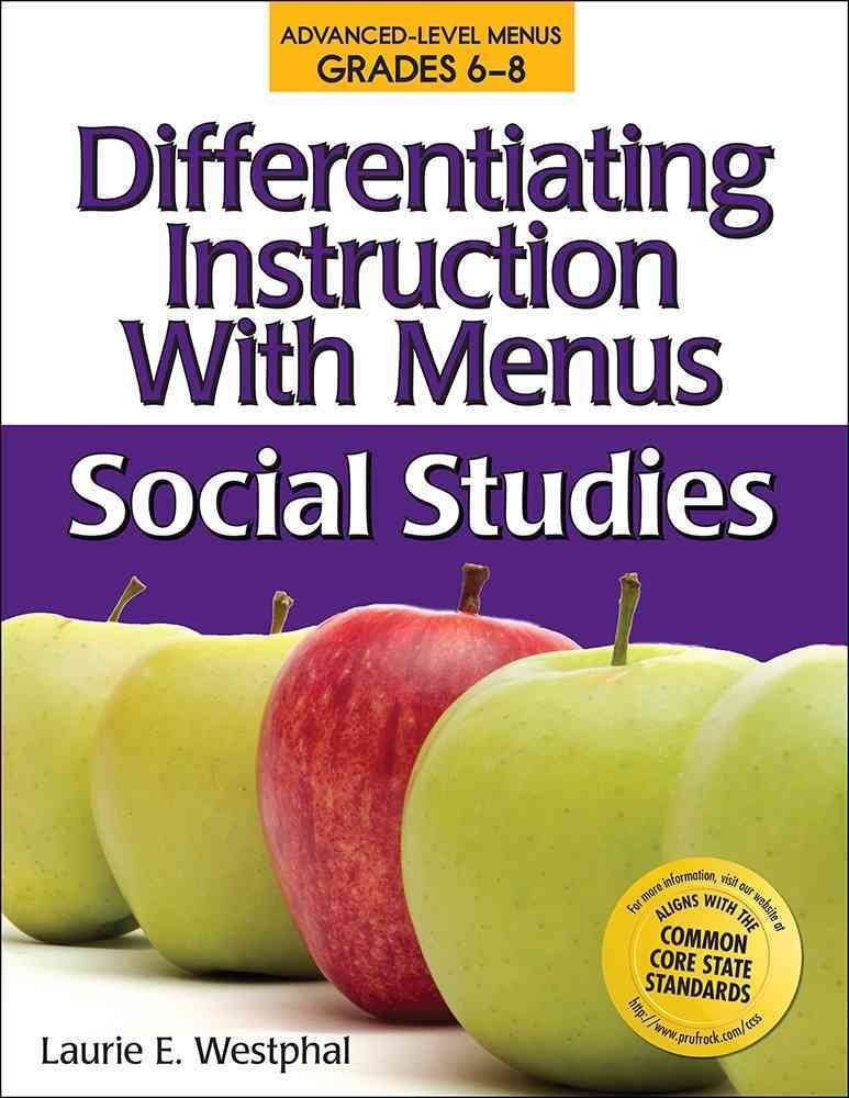 Differentiating Instruction with Menus: Math (Grades 68),Used