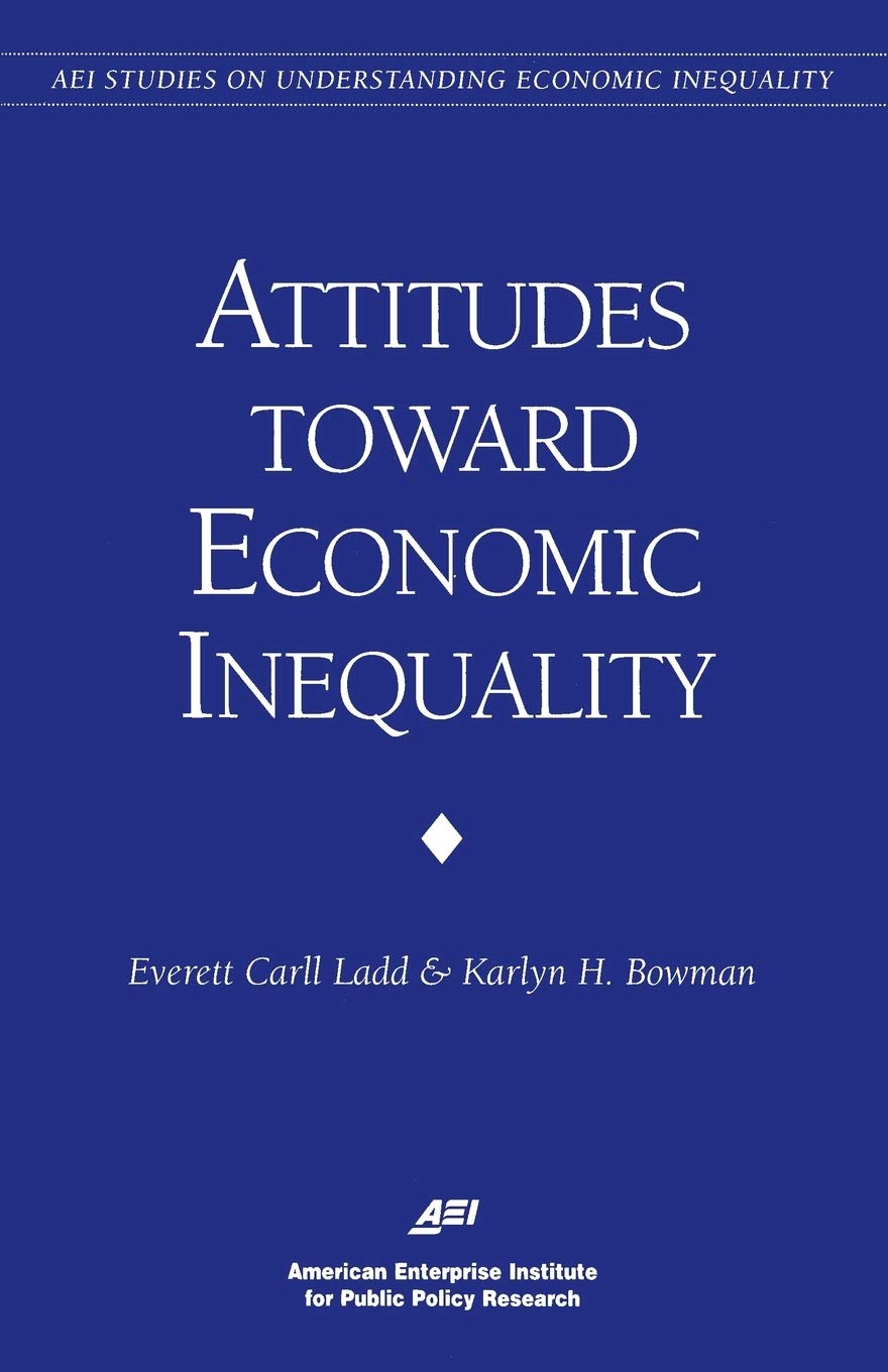 Attitudes Toward Economic Inequality : Public Attitudes on Economic Inequality (AEI Studies on Understanding Economic Inequality,Used