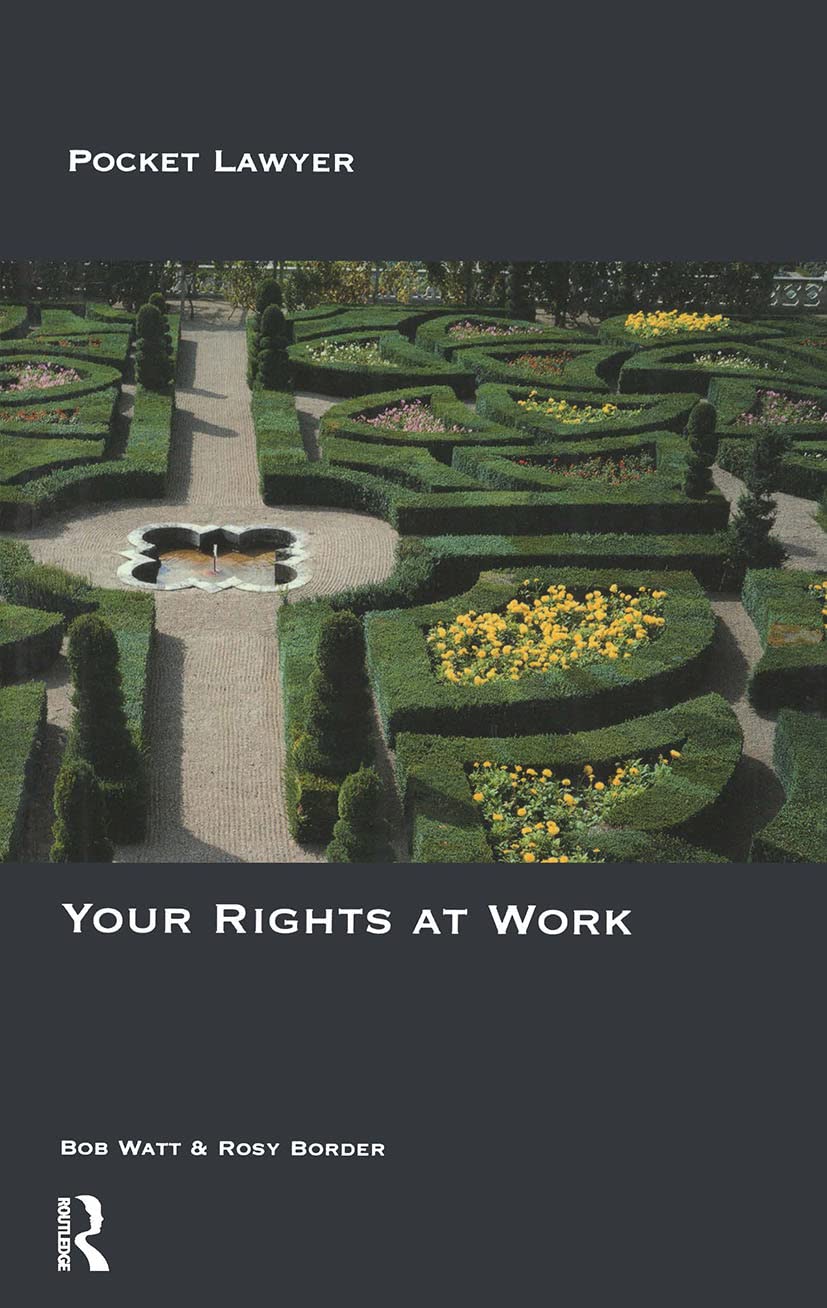 Your Rights at Work (Pocket Lawyer),New