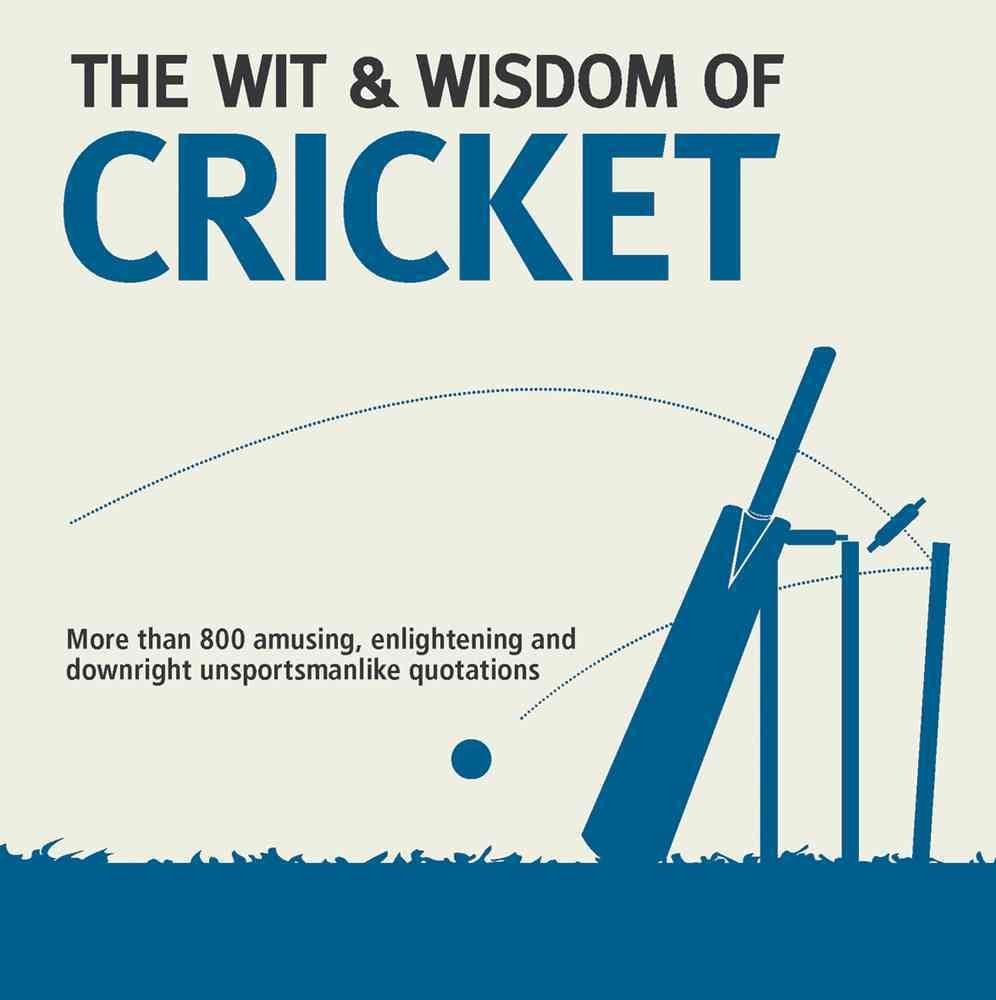 Wit & Wisdom of Cricket,Used