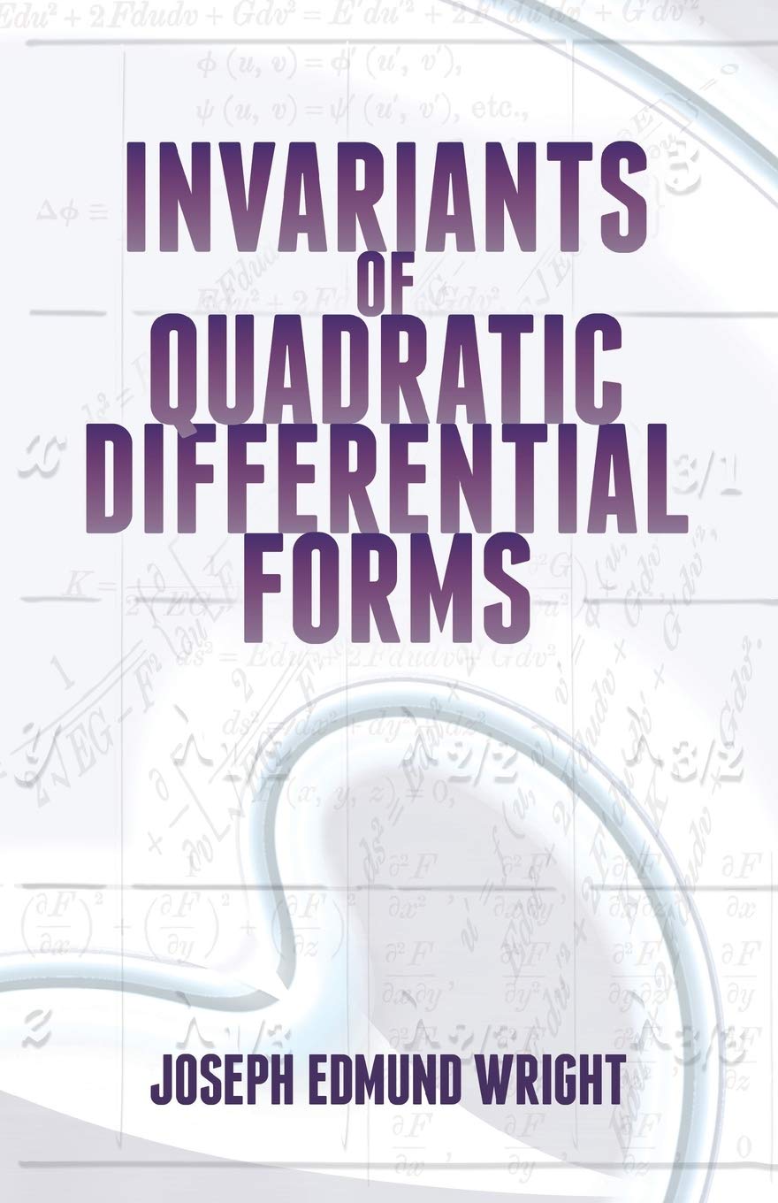 Invariants of Quadratic Differential Forms (Dover Books on Mathematics),Used