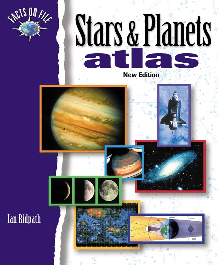Facts On File Stars & Planets Atlas: New Edition (Facts On File Atlas),Used