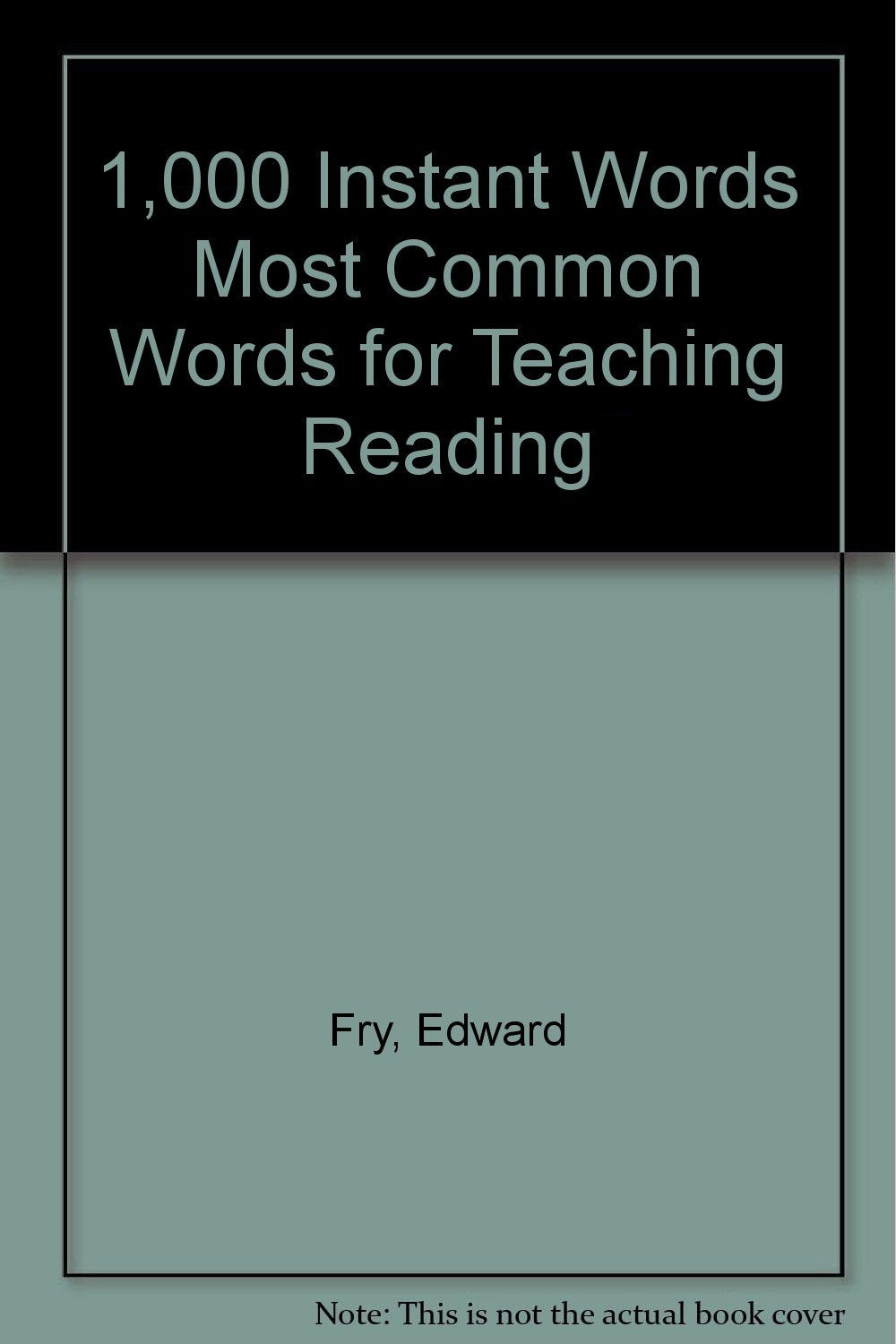 1,000 Instant Words Most Common Words for Teaching Reading,Used