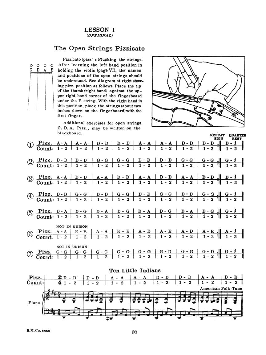 A Tune a Day Violin: Book 1 Violin Music Book with Lessons, Illustrations, Explanations, and More EasytoRead Violin Book,New
