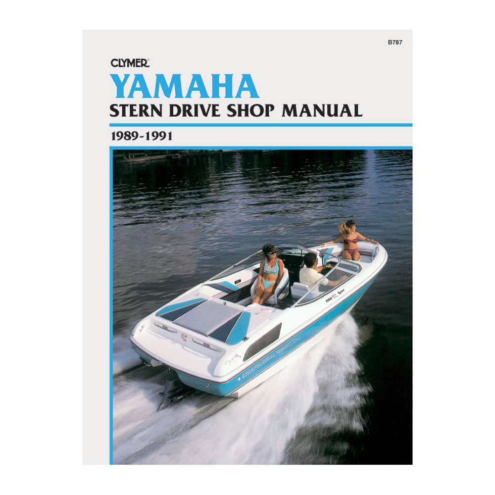 Clymer Yamaha Stern Drive Shop Manual, 19891991,New