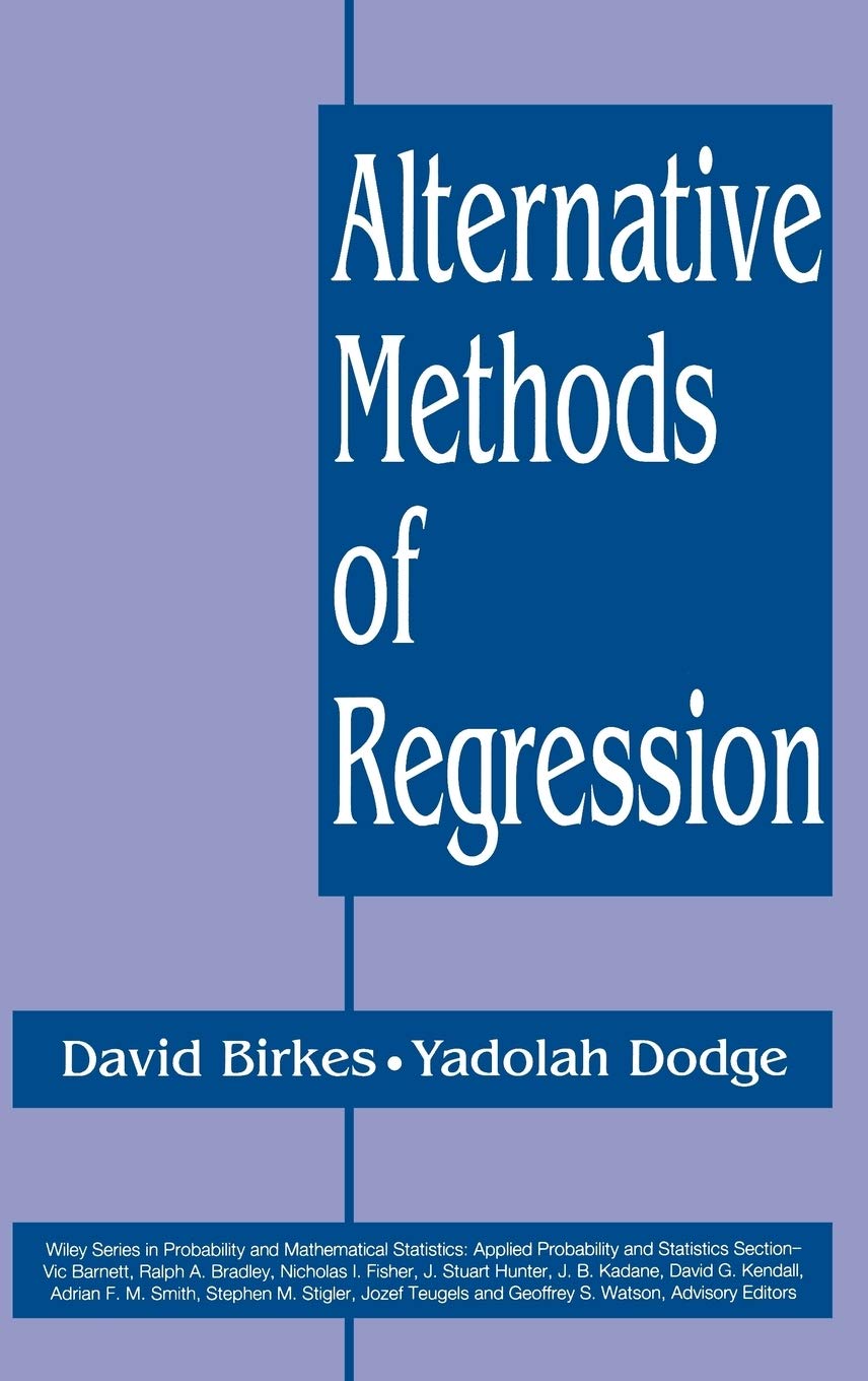 Alternative Methods of Regression,Used