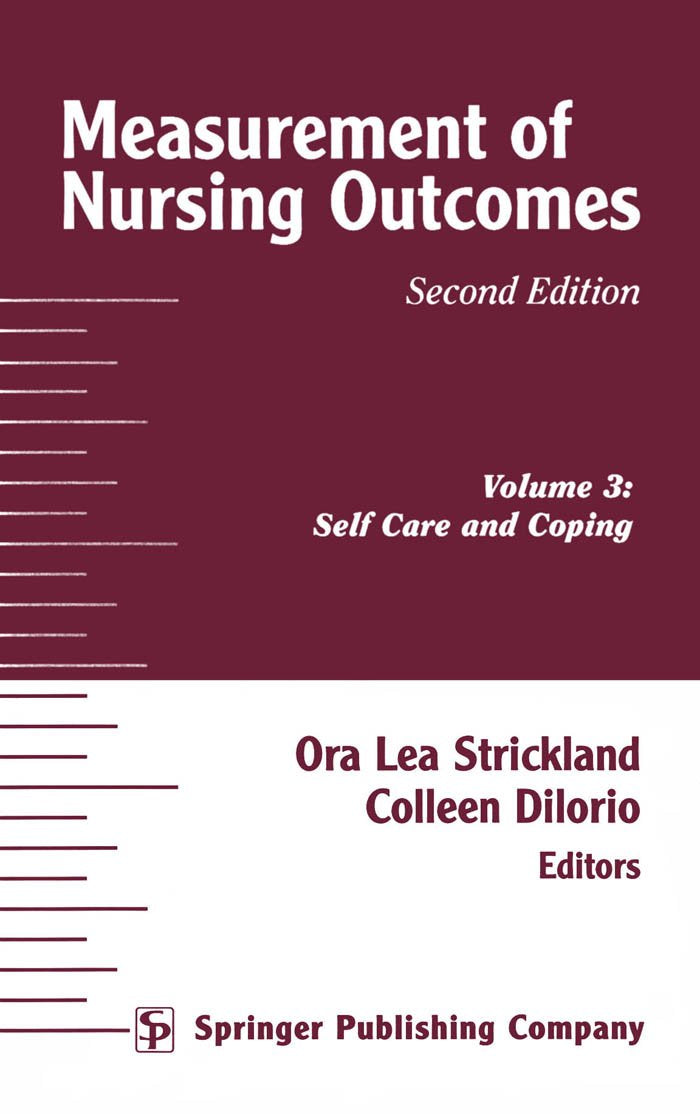 Measurement Of Nursing Outcomes: Self Care And Coping,Used