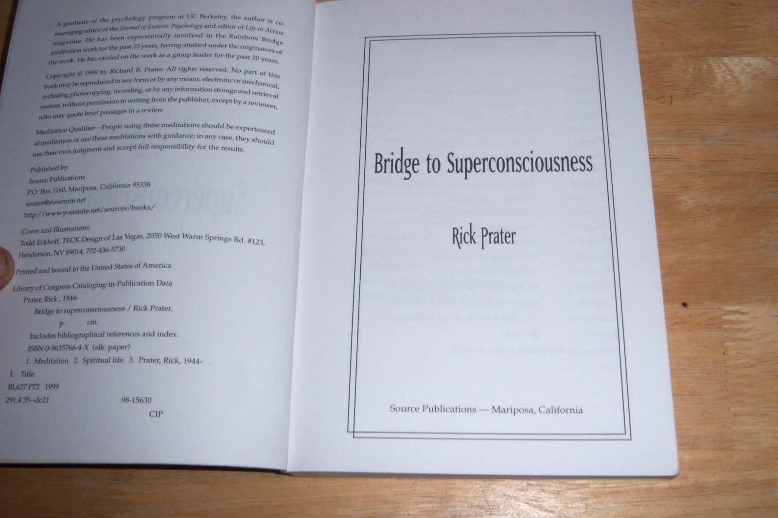 Bridge to Superconsciousness,Used