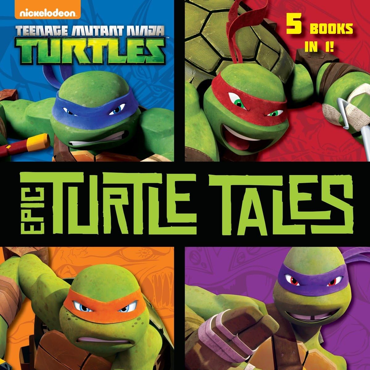 Epic Turtle Tales (Teenage Mutant Ninja Turtles) (Pictureback(R)),New