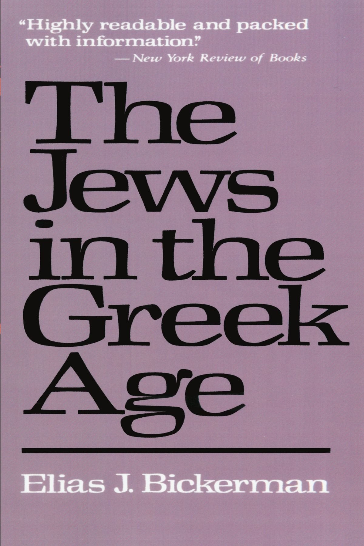 The Jews in the Greek Age,Used