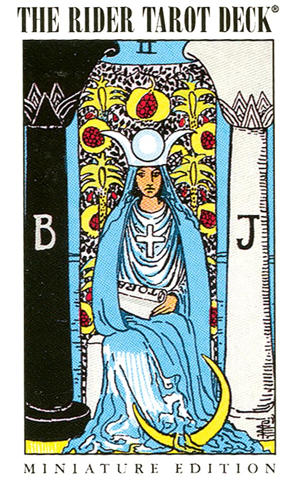 Miniature Riderwaite Tarot: Compact And Portable Miniature 78Card Tarot With Iconic Pamela Colman Smith Artwork, Essential For,New