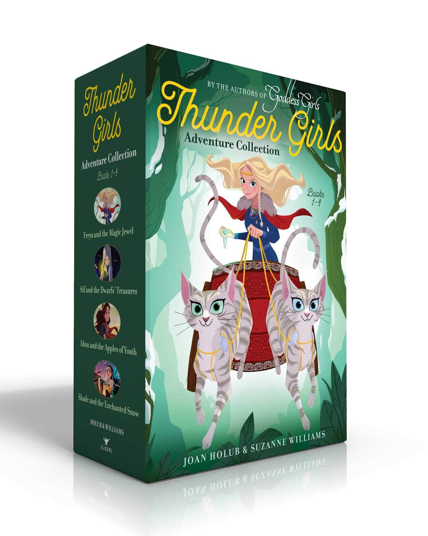 Thunder Girls Adventure Collection Books 14 (Boxed Set): Freya and the Magic Jewel; Sif and the Dwarfs' Treasures; Idun and the,Used