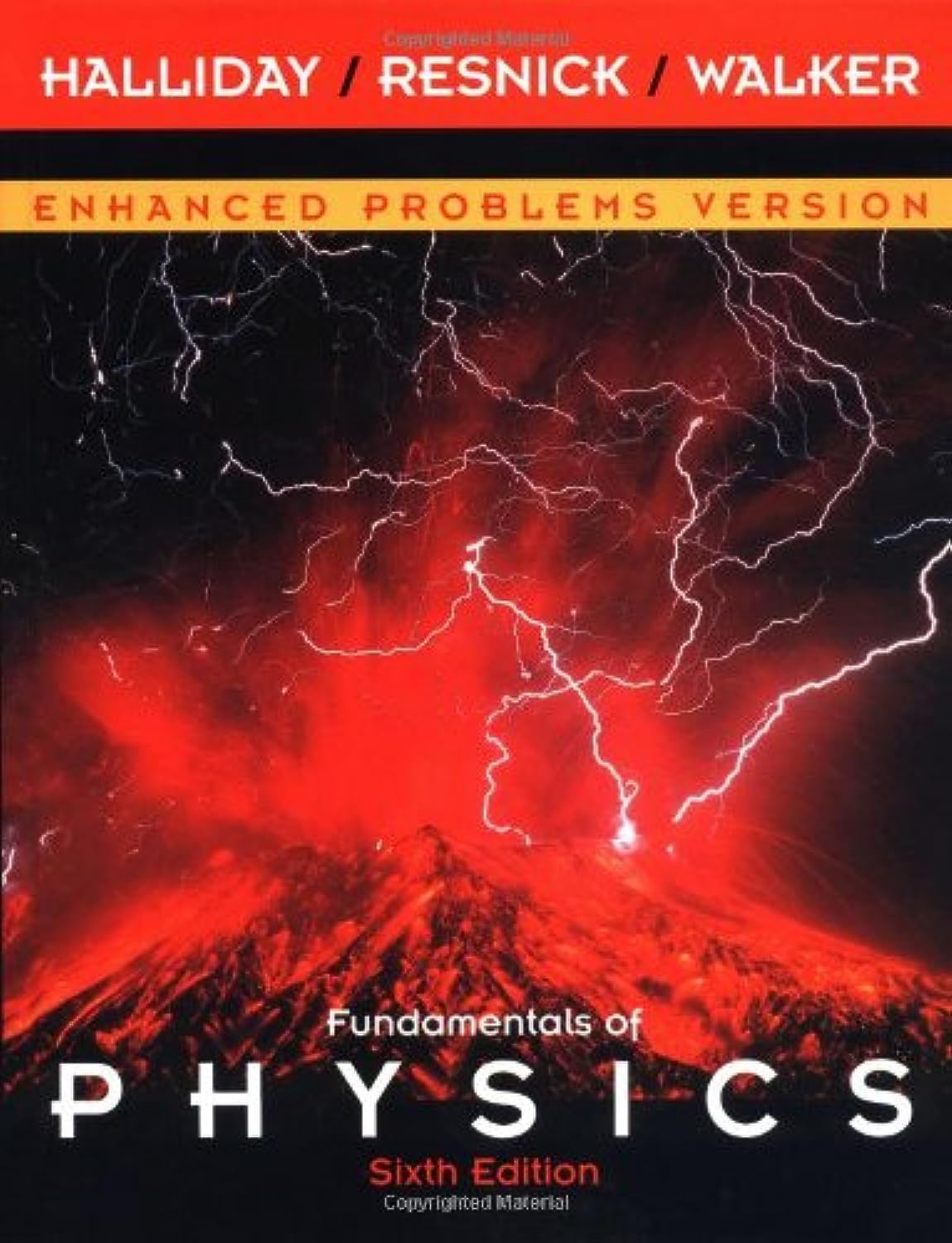 Fundamentals of Physics: Enhanced Problems Version, Sixth Edition,Used