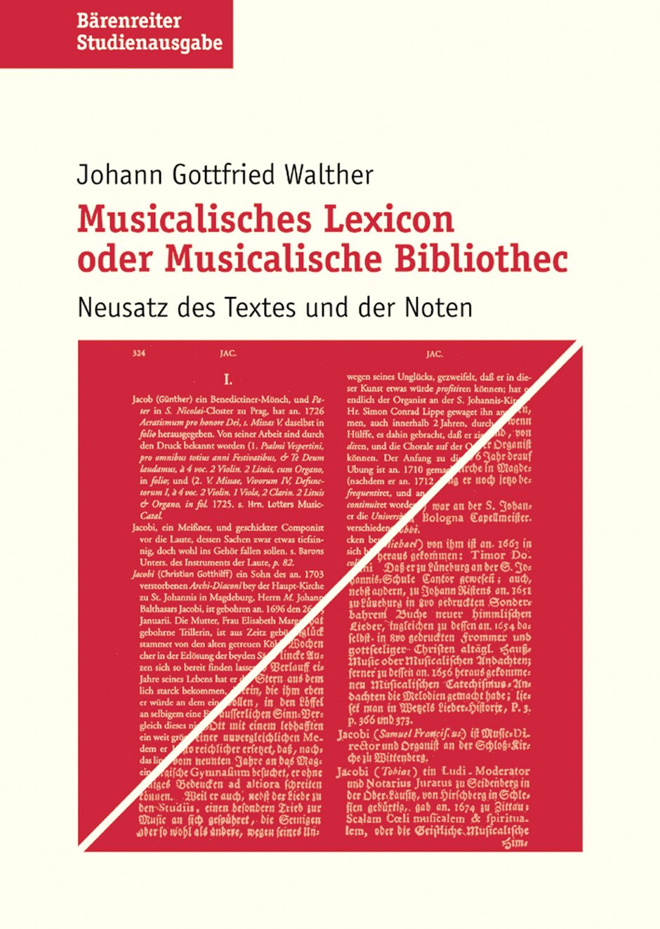 Walther: Musicalisches Lexicon or Musicalische Bibliothec,Used