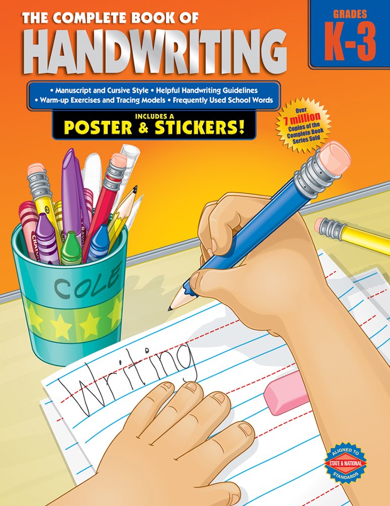 Complete Book of Handwriting, Grades K 3,Used