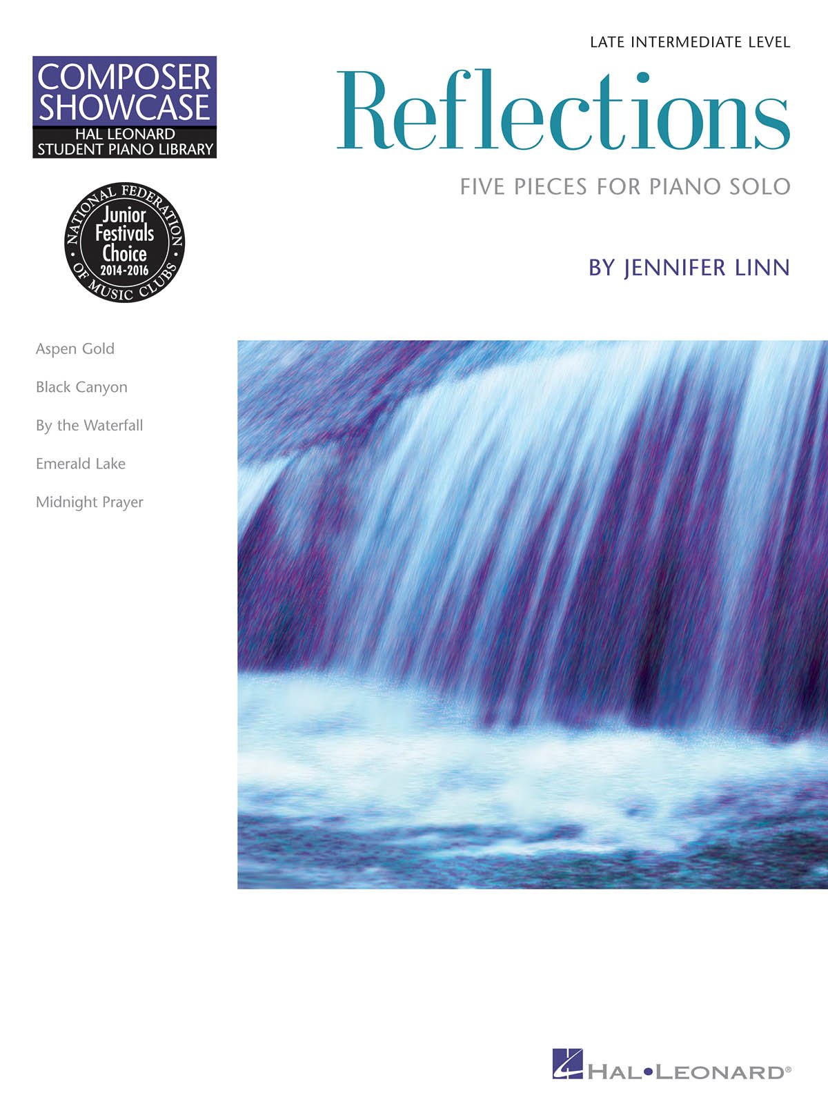 Reflections: HLSPL Composer Showcase NFMC 20142016 Selection Late Intermediate Level,Used