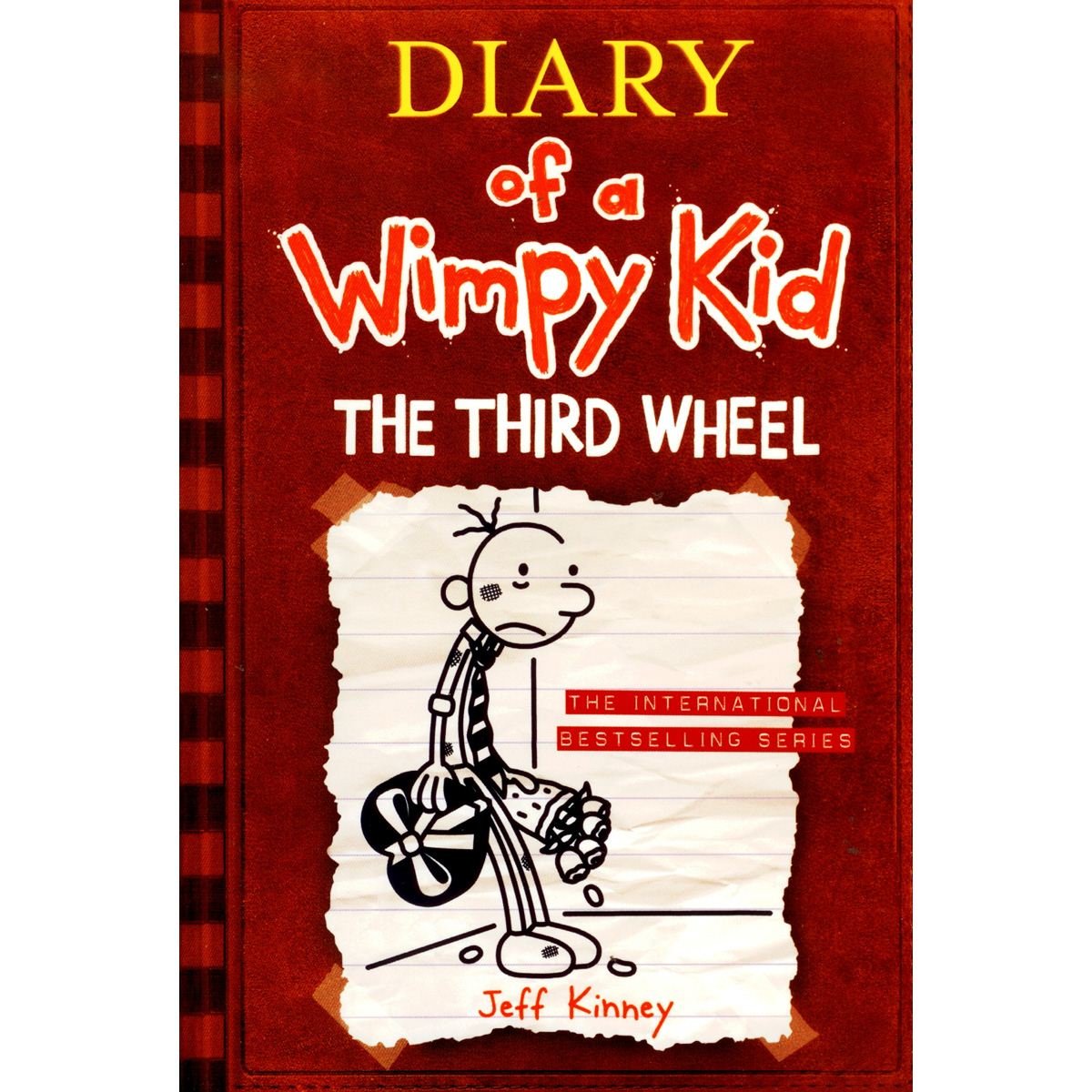 DIARY OF A WIMPY KID #7: THE THIRD WHEEL IE,Used