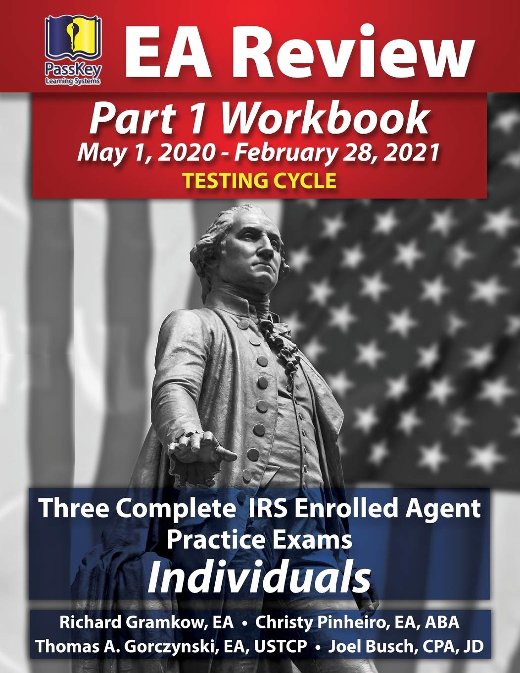 PassKey Learning Systems EA Review Part 1 Workbook: Three Complete IRS Enrolled Agent Practice Exams for Individuals (May 1, 202,Used