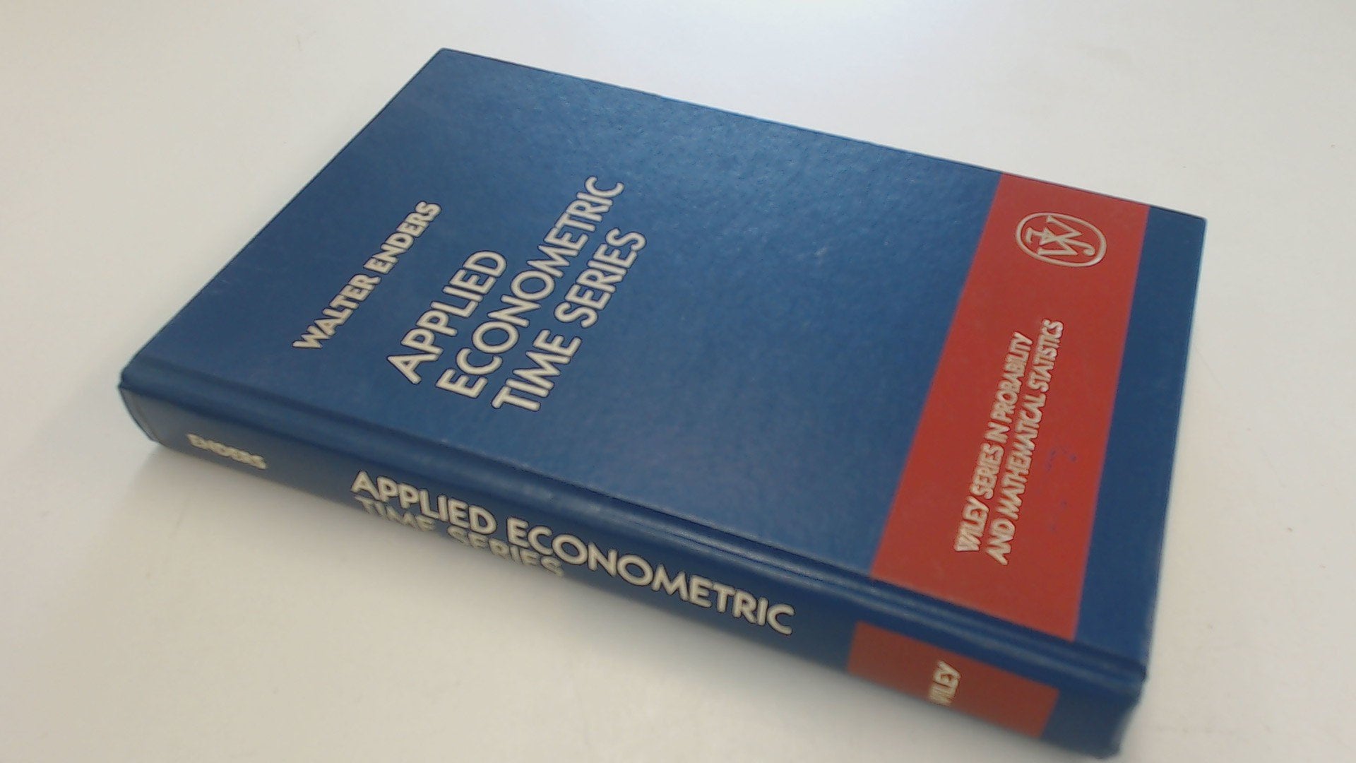 Applied Econometric Times Series (Wiley Series In Probability And Statistics)