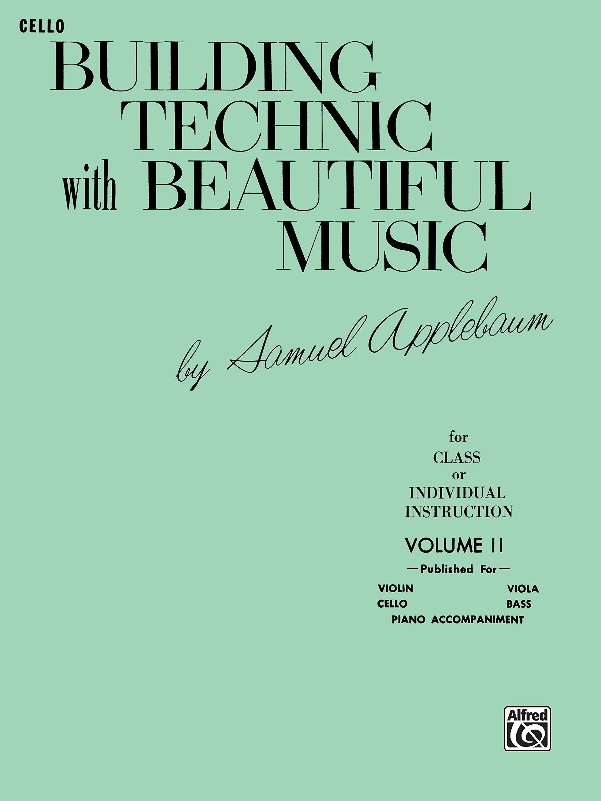 Building Technic With Beautiful Music, Bk 2: Cello,Used