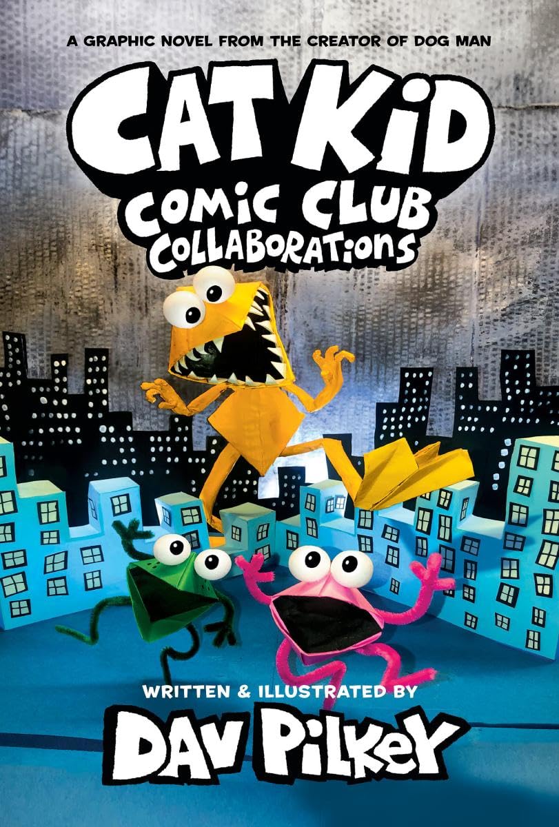 Cat Kid Comic Club: Collaborations: A Graphic Novel (Cat Kid Comic Club #4): From The Creator Of Dog Man,Used