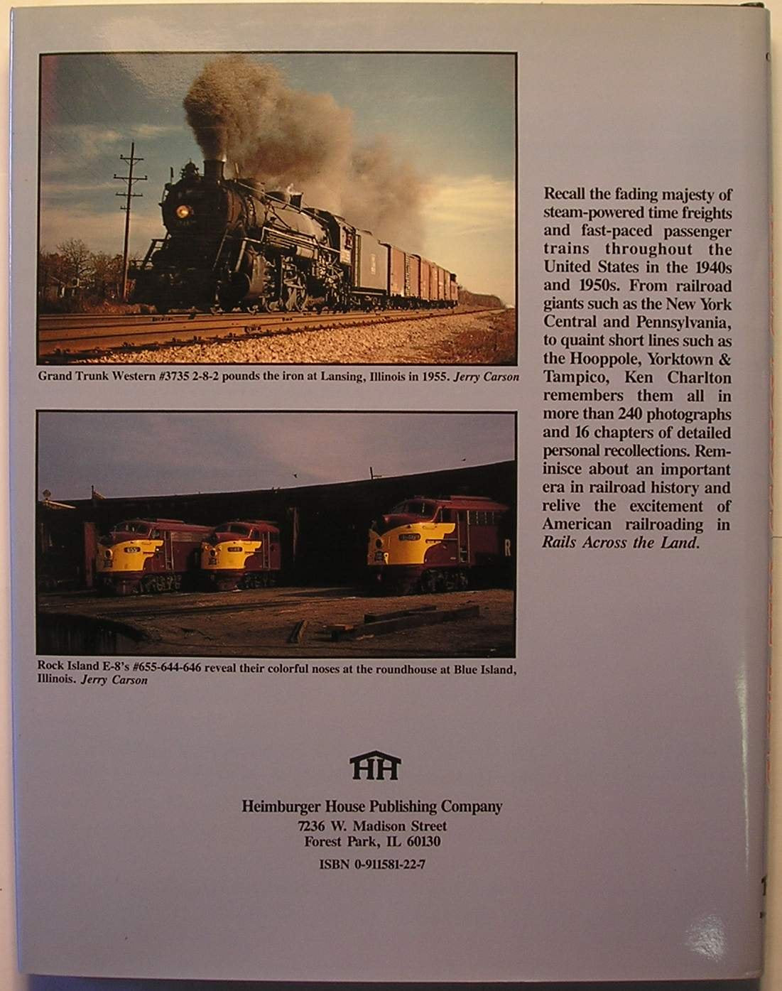 Rails Across the Land,Used