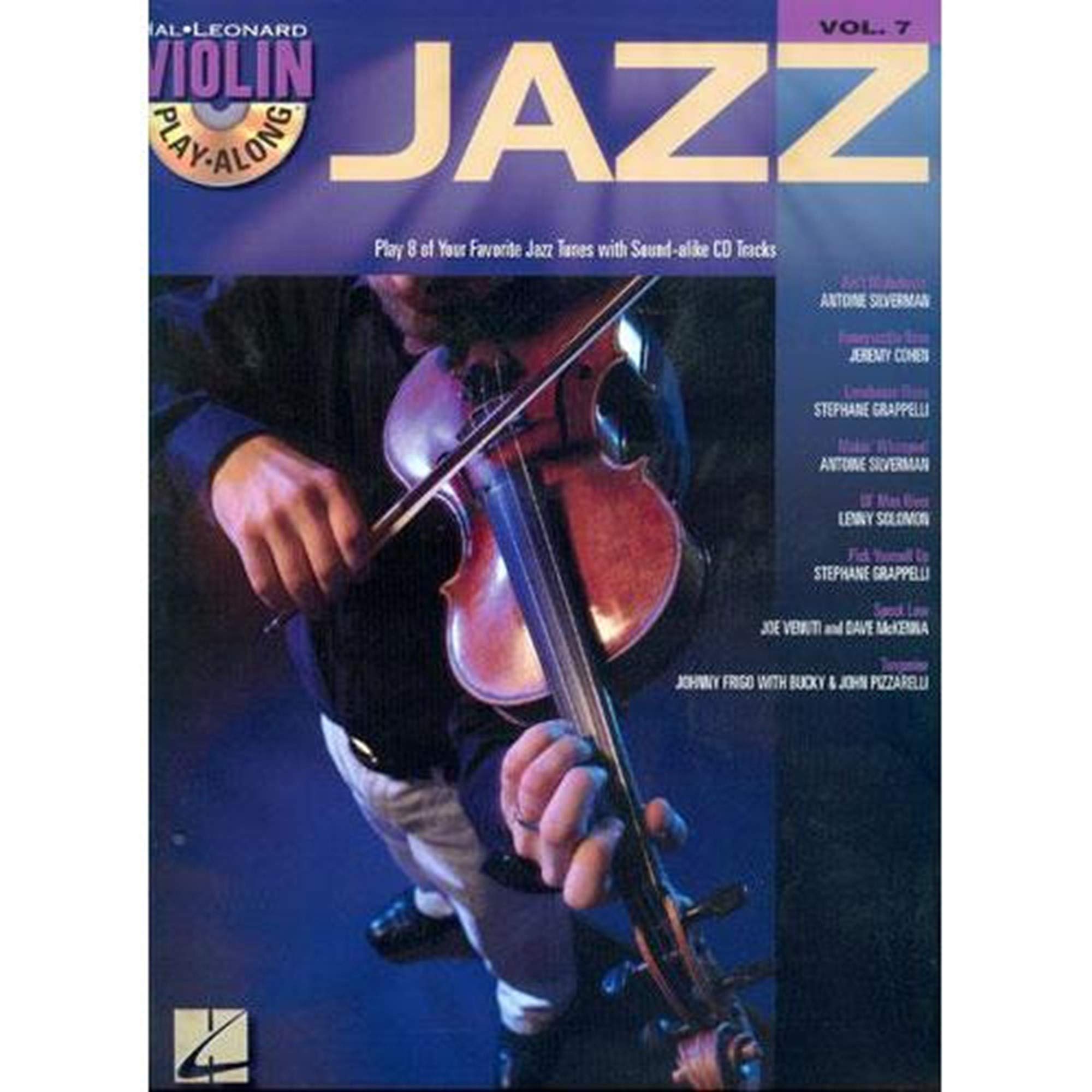 Jazz Violin PlayAlong Volume 7 Book/Online Audio (Violin PlayAlong, 7),Used